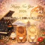 2026年の新年のご挨拶とピアノ教室からのメッセージ